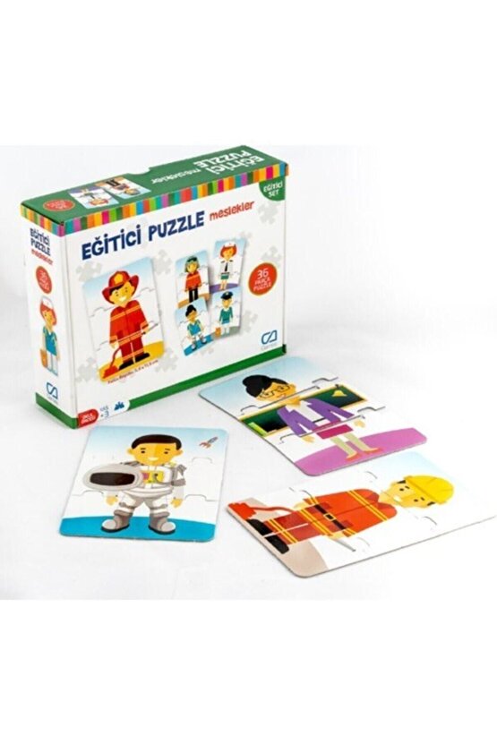 Süper 4lü Eğitici Puzzle Seti