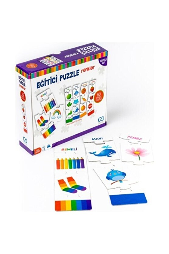 Süper 4lü Eğitici Puzzle Seti