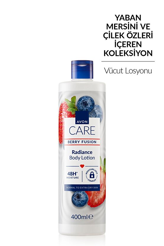 Care Yaban Mersini Ve Çilek Özlü El, Vücut Kremi 400 Ml. Ikili Set