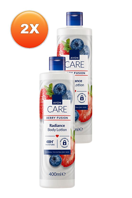Care Yaban Mersini Ve Çilek Özlü El, Vücut Kremi 400 Ml. Ikili Set