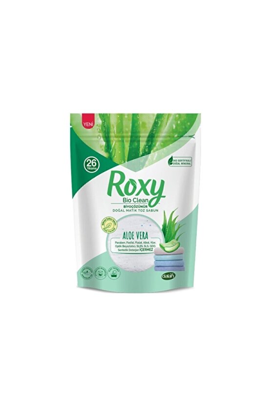 Roxy Toz Sabun Matik Aloe Vera 1600 gr