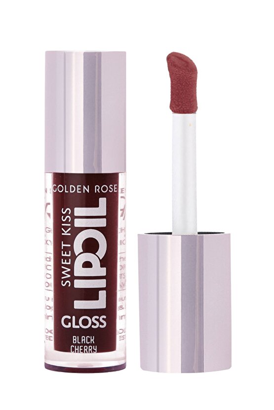 Sweet Kiss Rosehip, Murumuru ve Jojoba Yağı İçeren Meyveli Dudak Parlatıcı Yağ- No: 08