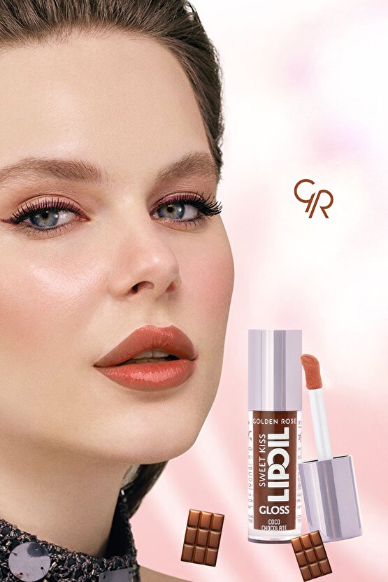 Sweet Kiss Rosehip, Murumuru ve Jojoba Yağı İçeren Meyveli Dudak Parlatıcı Yağ- No: 06