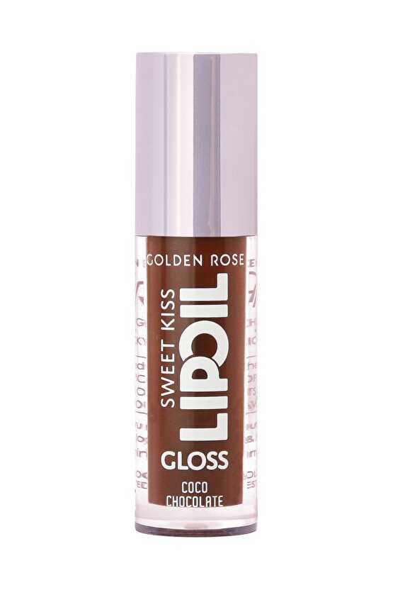 Sweet Kiss Rosehip, Murumuru ve Jojoba Yağı İçeren Meyveli Dudak Parlatıcı Yağ- No: 06