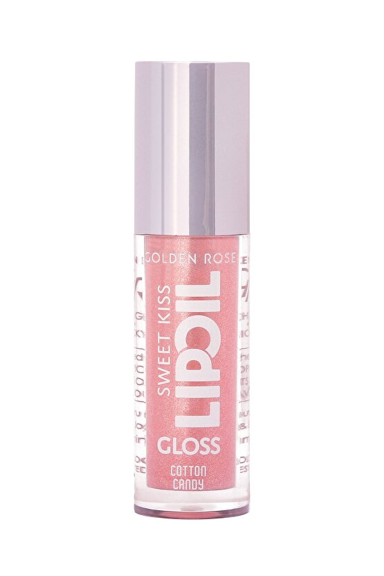 Sweet Kiss Rosehip, Murumuru ve Jojoba Yağı İçeren Meyveli Dudak Parlatıcı Yağ- No: 01