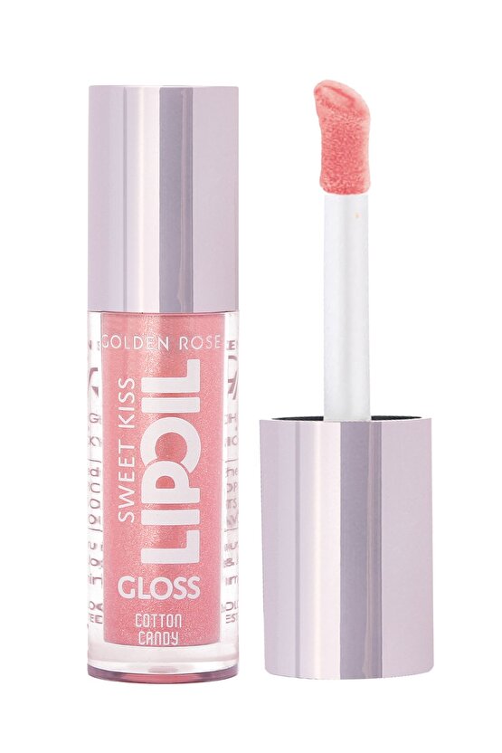 Sweet Kiss Rosehip, Murumuru ve Jojoba Yağı İçeren Meyveli Dudak Parlatıcı Yağ- No: 01