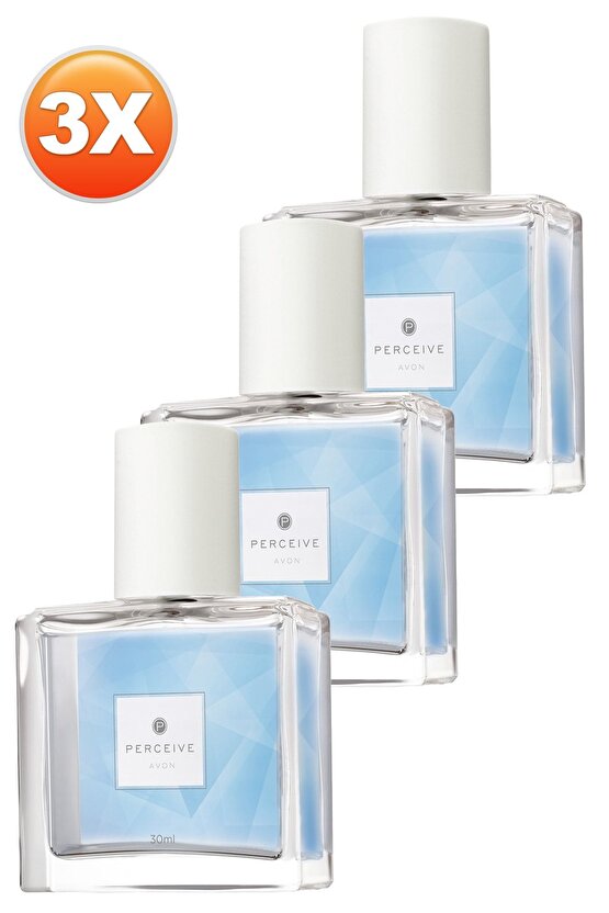 Perceive Kadın Parfüm Edp 30 Ml. Üçlü Set