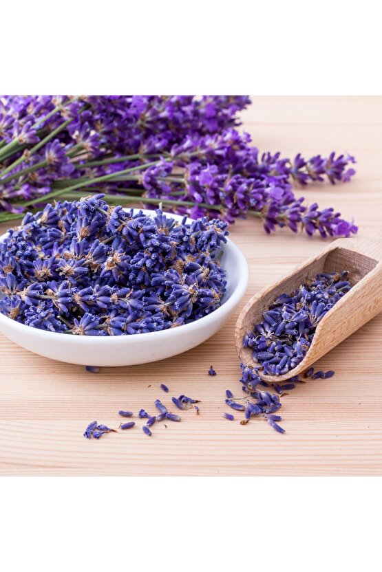Lavanta Çiçeği Kurusu  50 gr lık Pakette ( Elenmiş, Katkısız,Doğal Kurutulmuş, )
