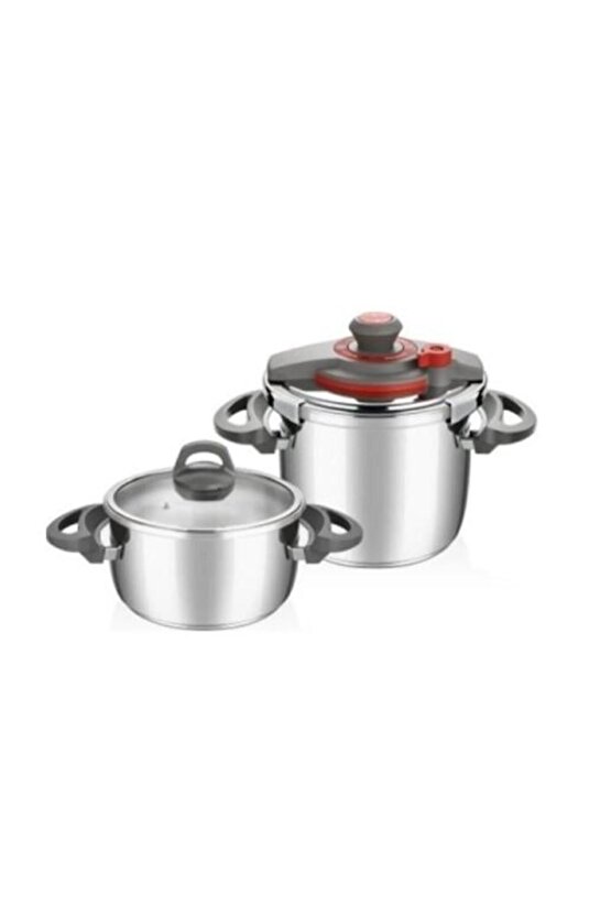 Cst-1007 Cook-fest 4 7 Lt Duduklu Tencere Kırmızı