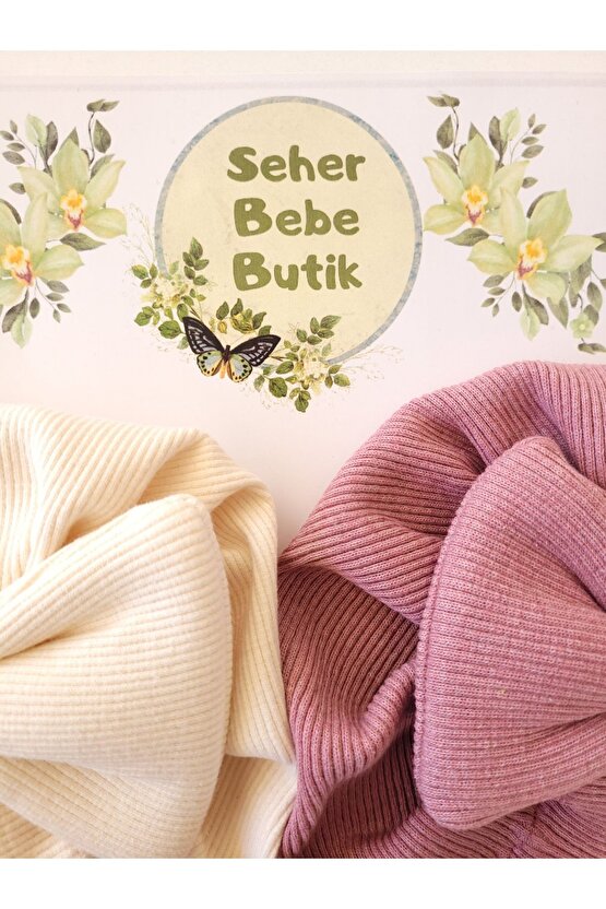 Kız Bebek & Çocuk Renkli Fiyonklu Bone 3Lü Set