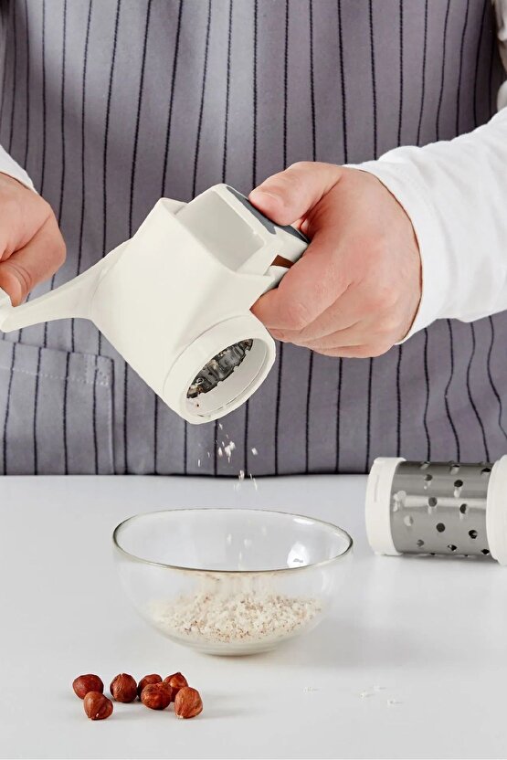 Uppfylld Beyaz Rende 17 Cm 2li Döner Rende Aparatı