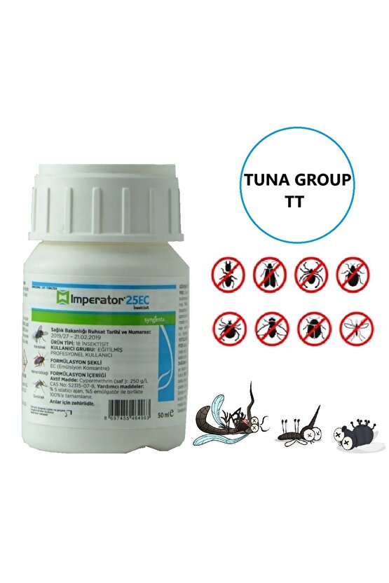 Imperator 25ec 50 ml Karınca - Böcek- Sinek- Hamamböceği Ilacı (İLAÇ KOKUSU VARDIR. S.K.T 2026)