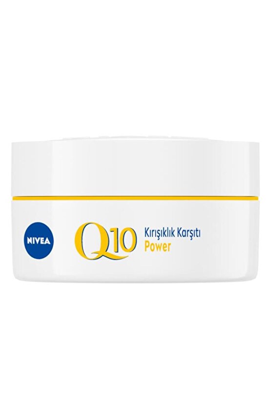 Q10 Power Kırışıklık Karşıtı Sıkılaştırıcı Gündüz Yüz Bakım Kremi 50ml, SPF30, Keratin, Hyaluron