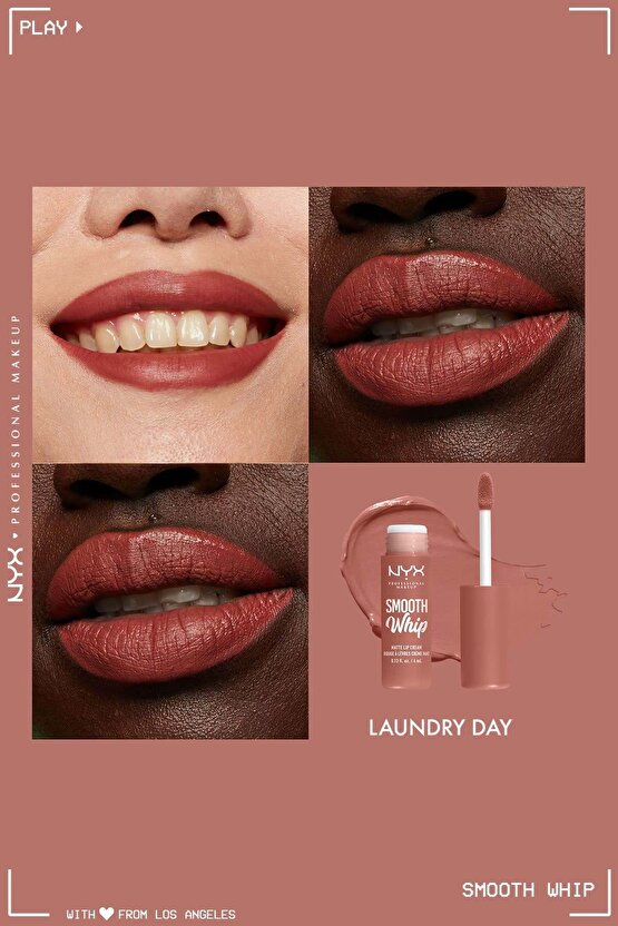 Smooth Whip Kremsi Likit Mat Ruj - Laundry Day