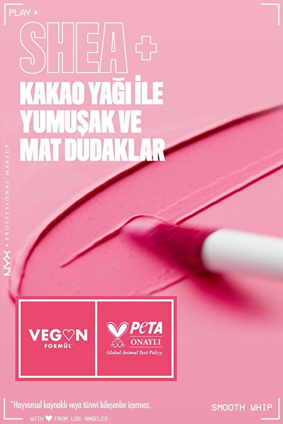 Smooth Whip Kremsi Likit Mat Ruj - Laundry Day