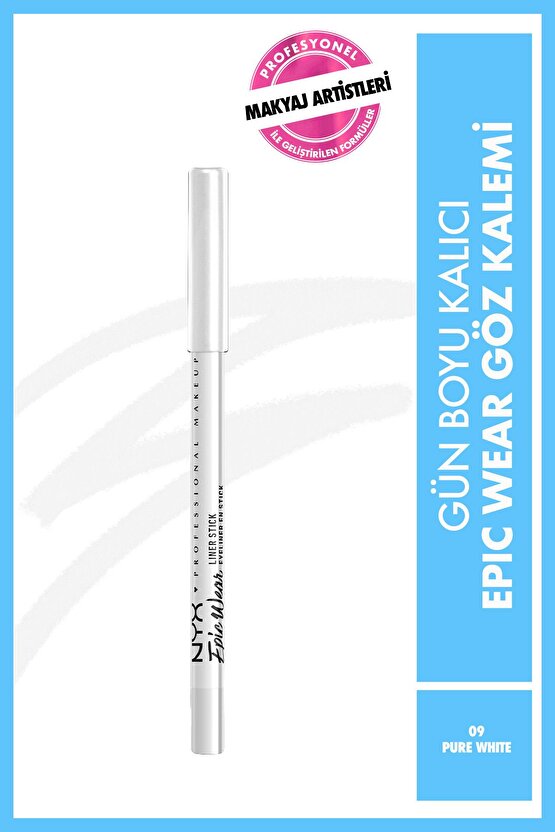 Epic Wear Liner Sticks Göz Kalemi - Pure White - Beyaz