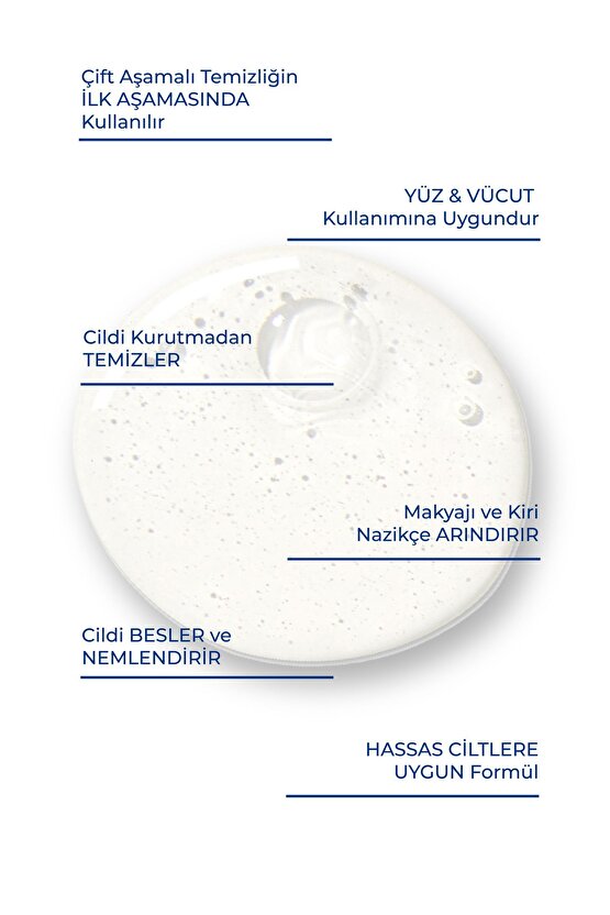 Atopia Cleansing Oil - Yüz Ve Vücut İçin Temizleme Yağı - Yağ Bazlı Temizleyici 200 ml
