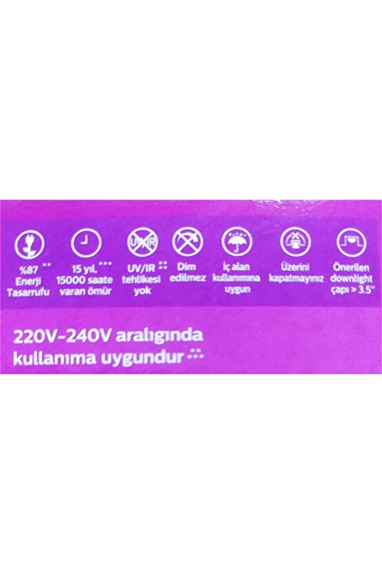 Mycare13 Watt 1521 Lümen Beyaz Led Ampul 12 Adet