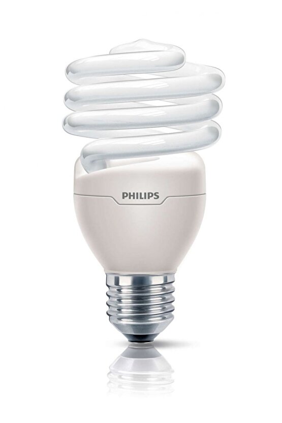 15W=70W Spiral Kıvrık Tasarruflu Ampule27 DuyBeyaz Işık-6500K900 Lumen