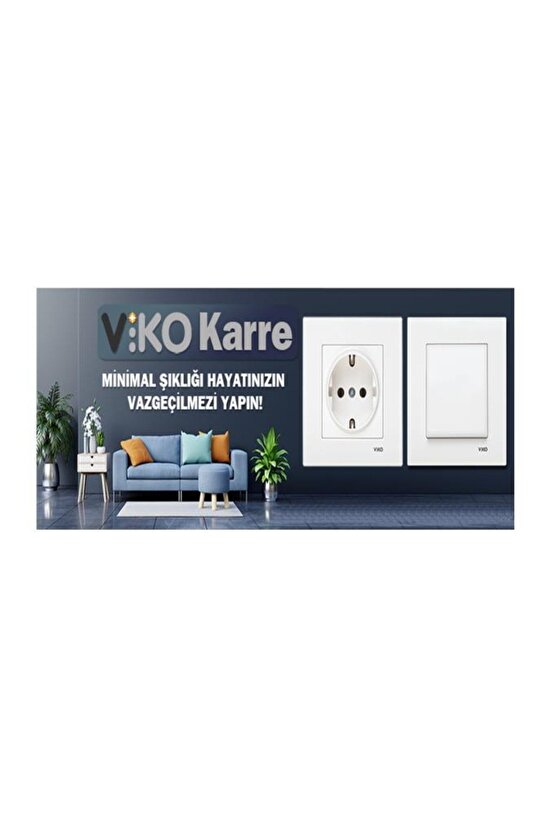 Karre Krem 6 Lı Çerçeve