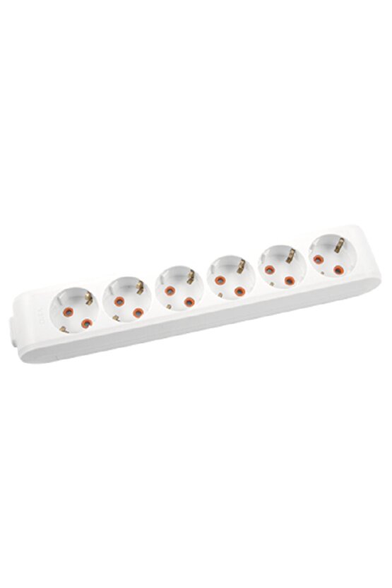 Multi-led Altılı Top.klemensli Priz Ç.k.kablosuz