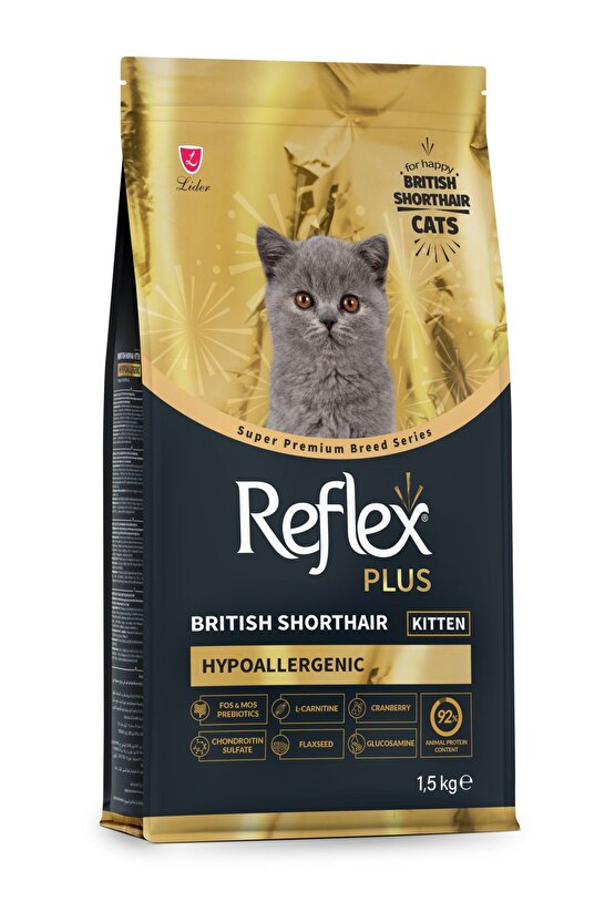 Plus British Shorthair Yavru Kedi Maması 1,5 Kg