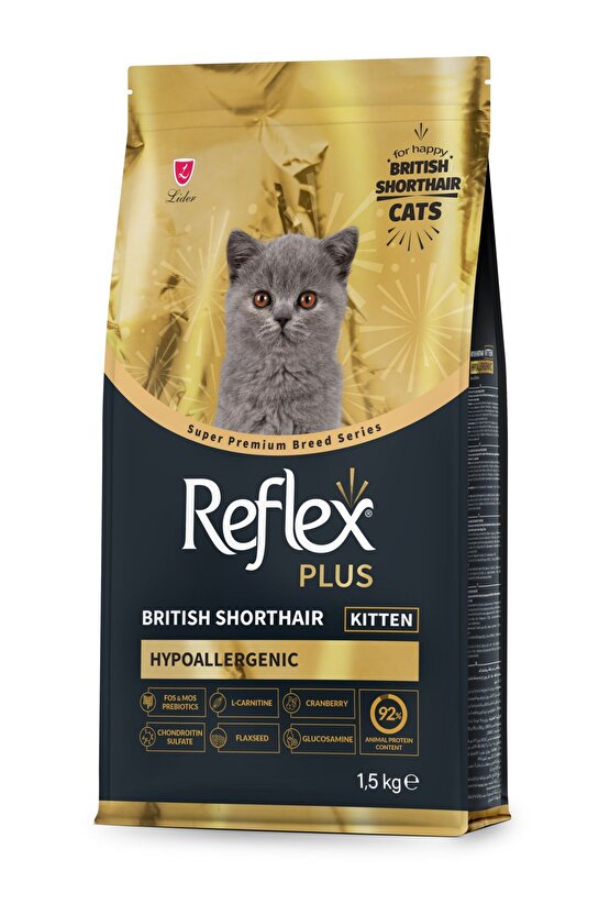 Plus British Shorthair Yavru Kedi Maması 1,5 Kg