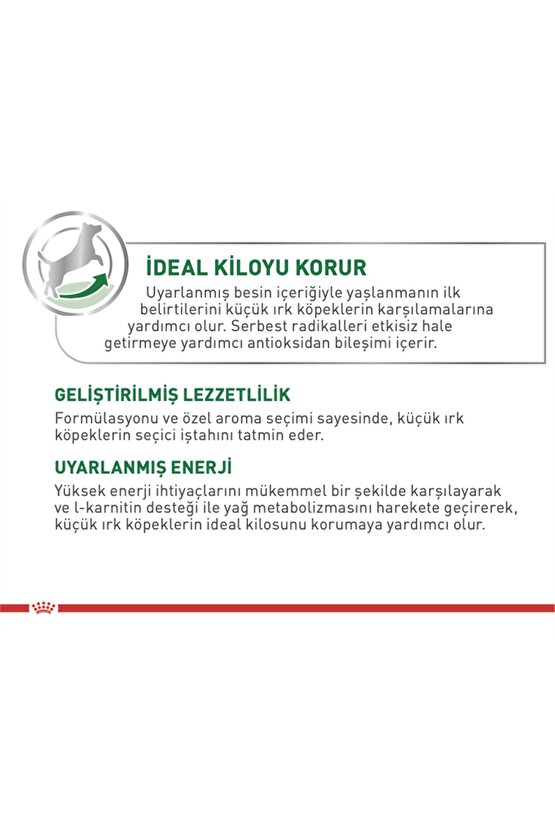 Küçük Irklar Için Yetişkin Kuru Köpek Maması 2kg