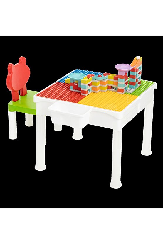 Mega Multi Creative Blok Masa Seti - Slide Blocks - Lego Oyuncakları - Yaratıcı Top Oyunu - Creative