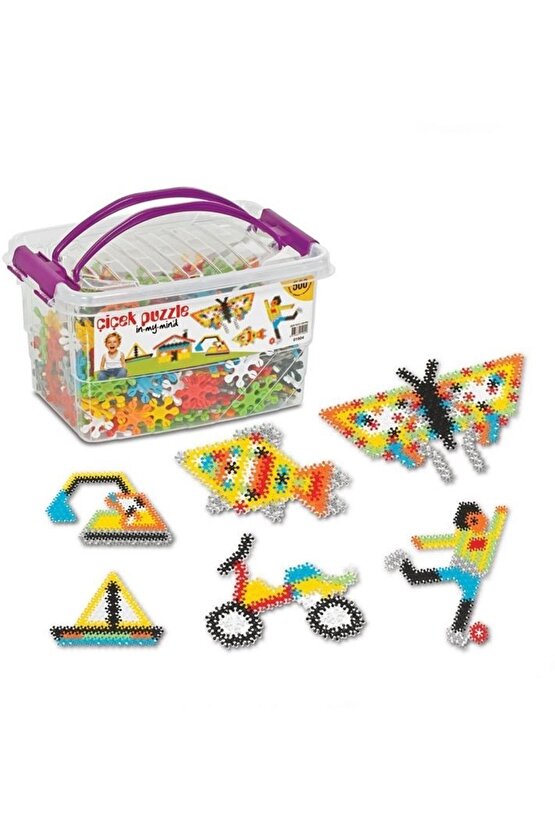Çiçek Puzzle Box Eğitici Şekiller 500 Parça P205s2247