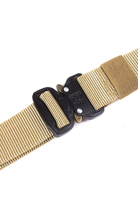 Kobra Model Kum Beji Renkli  5.11 Tactical Metal Tokalı Kaliteli Taktik Kemer Palaska