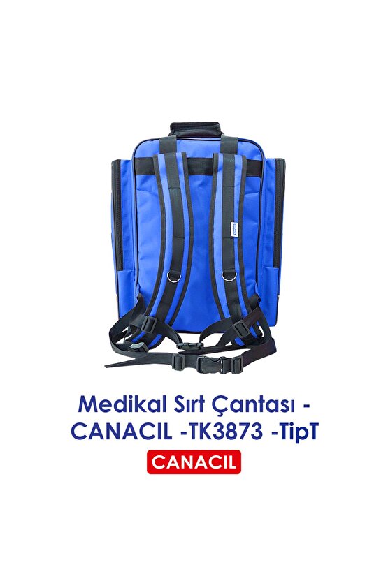 TipT Medikal Sırt Çantası - CANACIL -TK3873 - Saks