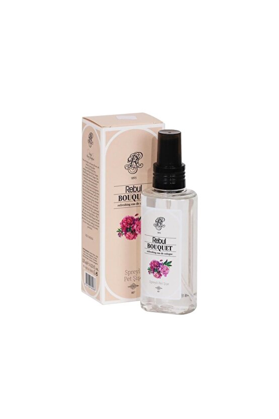 Bouquet (BUKET) 125 ml Pet Şişe Sprey Kolonya 80°