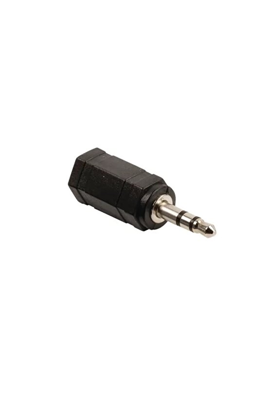 Ses Adaptörü 3,5 Mm Erkek 2,5 Mm Kalın Siyah