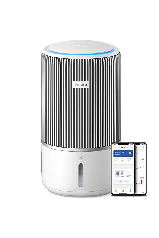 3400 Serisi Pureprotect Water 2in1 Hava Temizleyici Ve Nemlendirici, 78 m2 Odalar için, AC342010