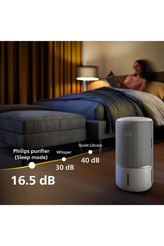3400 Serisi Pureprotect Water 2in1 Hava Temizleyici Ve Nemlendirici, 78 m2 Odalar için, AC342010