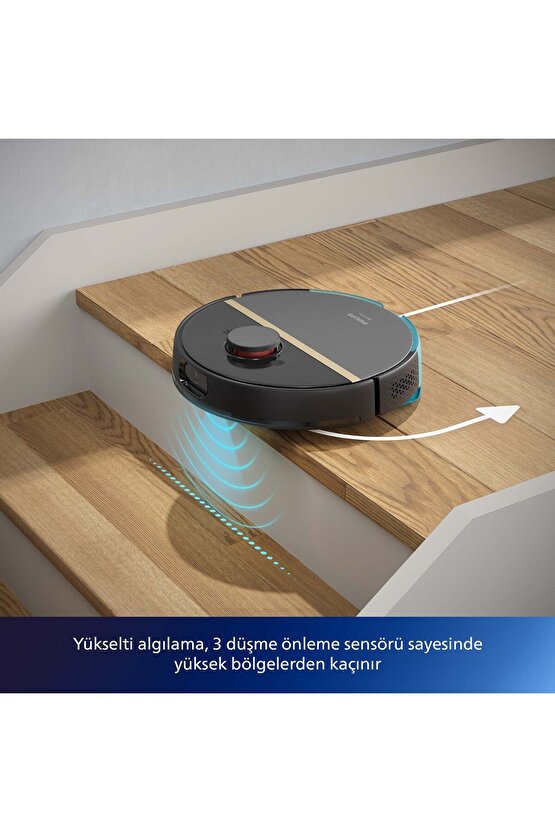 3000 Serisi HomeRun Aqua Islak Kuru Robot Süpürge, Otomatik Sarj İstasyonlu, XU300003