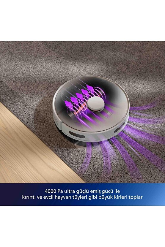Xu300002 Beyaz Robot Süpürge