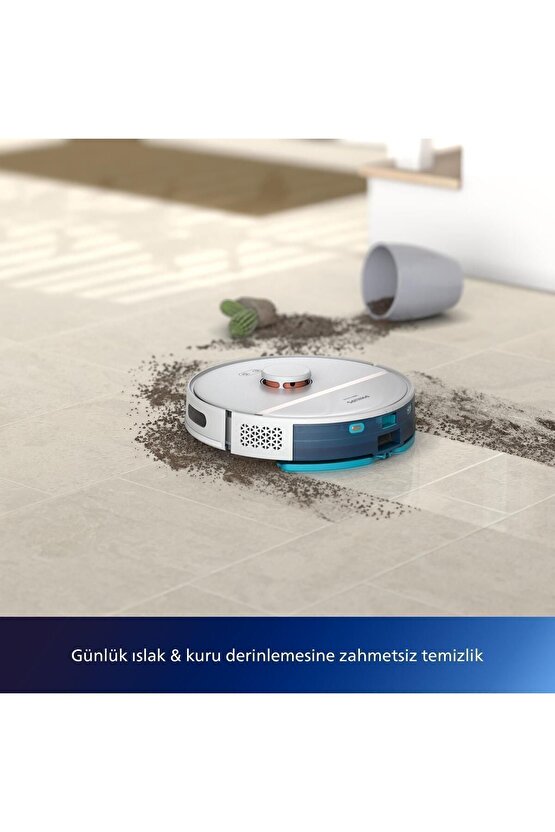 Xu300002 Beyaz Robot Süpürge