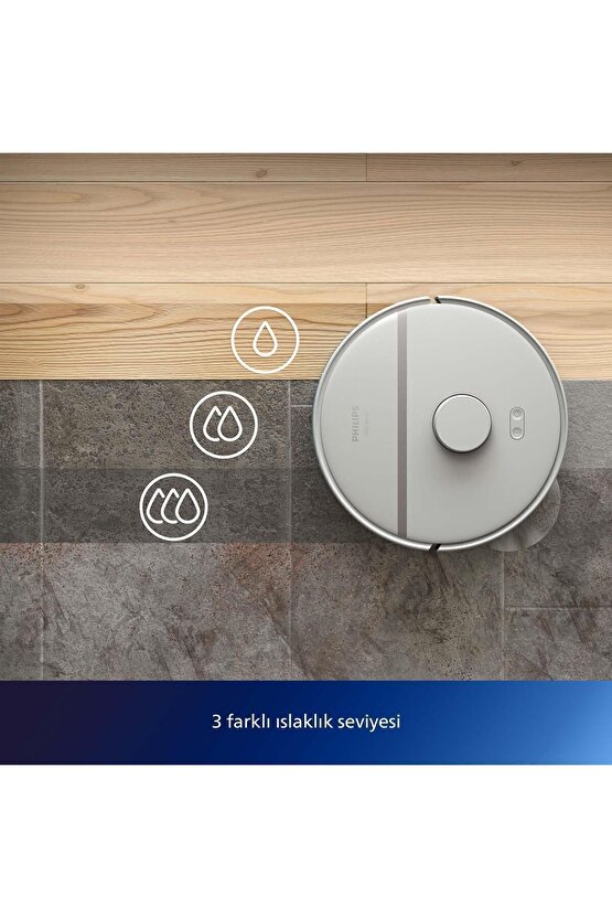 Xu300002 Beyaz Robot Süpürge