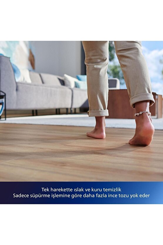 Xu300002 Beyaz Robot Süpürge