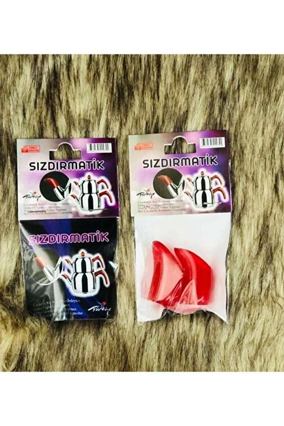 Sızdırmaz Matik 2li Kırmızı Çaydanlık Için Sıvı Tutucu Sızdırmatik