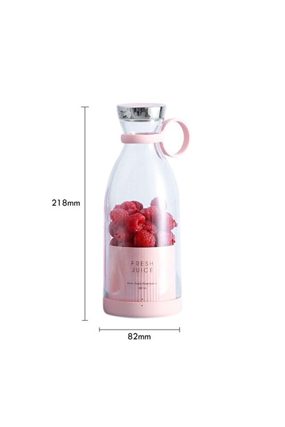 Taşınabilir Kablosuz Şarjlı Kişisel Smoothie El Blender