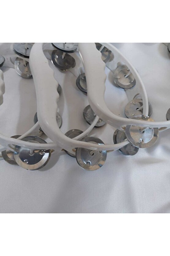 5 Adet Plastik Def Zilli Tef Hesaplı Düğün Kına Nişan Nikah Söz Aksesuarı