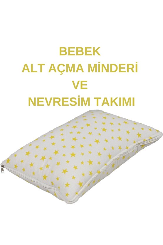 Babynest Puset Içi Set Araba Minderi Emzirme Örtüsü Ve Minderi Beşik Içi Nevresim Takımı 15 Li Set