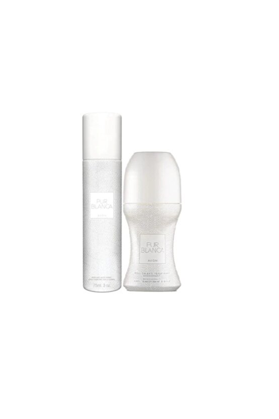 Pur Blanca Kadın Deodorant 75 ml + Pur Blanca Roll On 50 ml