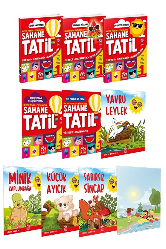 1.Sınıf Şahane Yaz Tatil Kitabı Seti