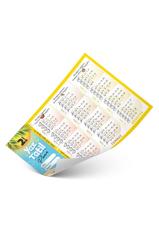 2.Sınıf Yaz Tatil Kitabı Seti - Öğretmen Evde Yayınları