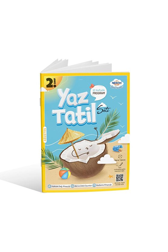 2.Sınıf Yaz Tatil Kitabı Seti - Öğretmen Evde Yayınları