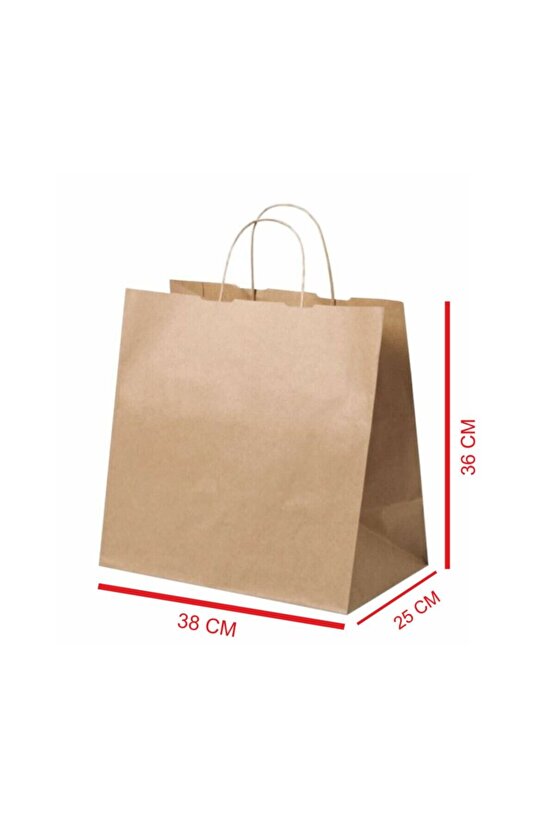 Çanta 38x25x36 ( 50 Adet ) ( Kağıt Poşet Çanta )
